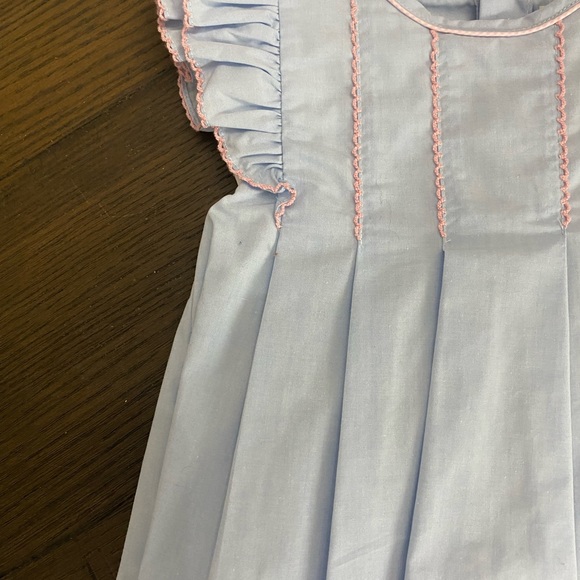 PA CLASSICS INFANT DRESS / SIZE: 24 MTHS / COLOR. BLUE - Picture 3 of 7